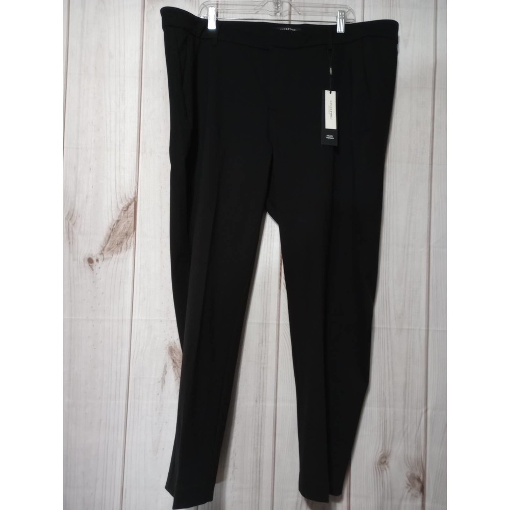 Elegant Black Ankle Pants